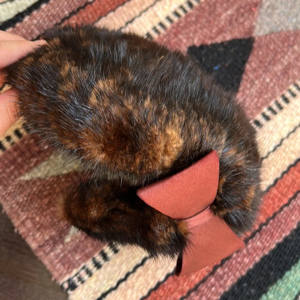 Vintage The May Company Cleveland Fur Calot Hat